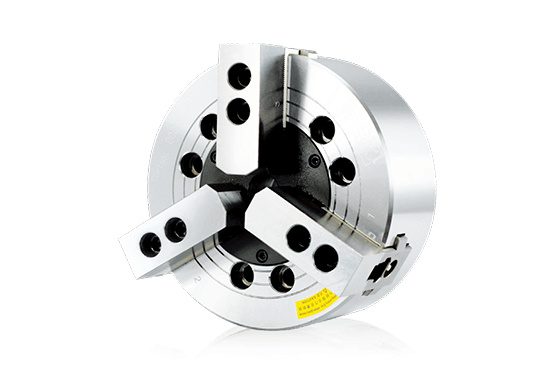 3-jaw wedge type non through-hole power chuck (adapter excluded)
